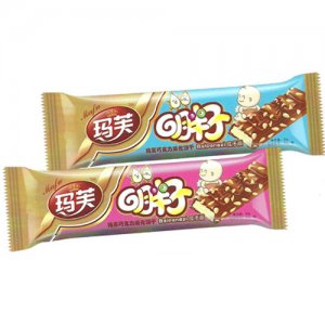 玛芙白胖子巧克力威化饼干