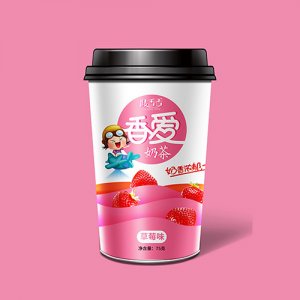 唛香香香爱奶茶草莓味