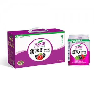 生命果覆盆子树莓果汁饮料箱装