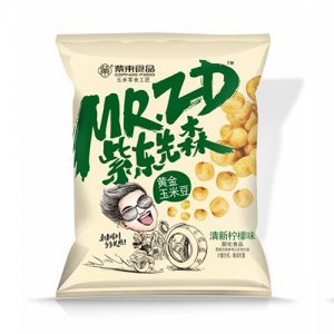 紫东先森黄金玉米豆清新柠檬味