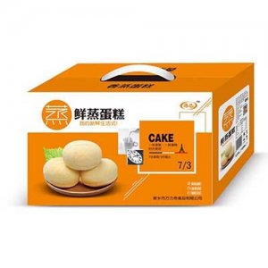 港巴鲜π鲜蒸蛋糕手提装