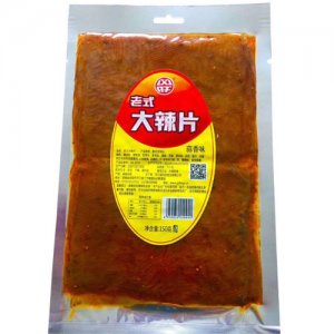 风旺网红老式大辣片（蒜香味150克）
