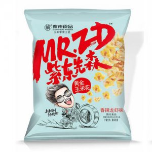 紫东先森黄金玉米花香辣龙虾尾