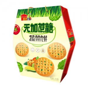 好家族无加蔗糖蔬菜饼1018g