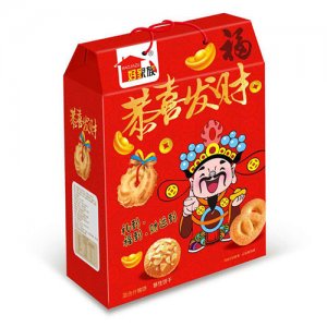 好家族恭喜发财混合什锦饼干礼盒