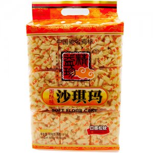 精益珍沙琪玛蛋酥味608克