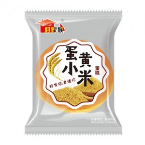 好家族蛋黄小米蛋糕散装称重