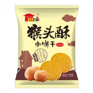 好家族猴头酥饼干奶香味散装称重