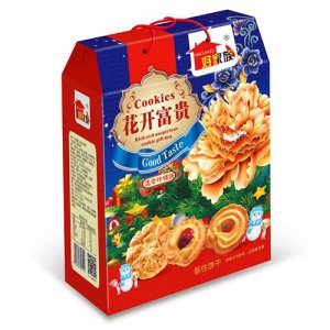 好家族花开富贵混合什锦饼干礼盒