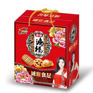 马金成香港鸿福混合什锦饼干礼盒