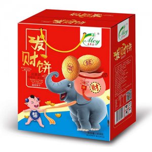 马草原发财饼干818g