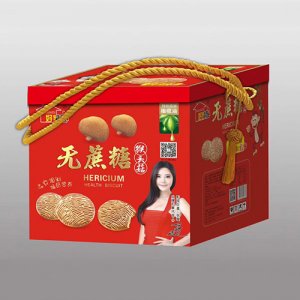 好家族无蔗糖猴头菇饼干礼盒