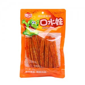麦动口水妹辣条