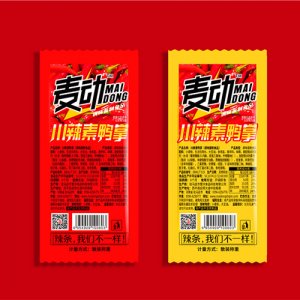 麦动川辣鸭掌辣条