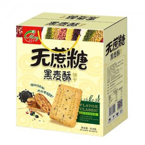 马草原无蔗糖黑麦酥饼干818g