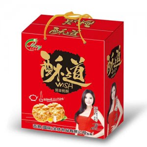 马草原鲜蛋桃酥礼盒
