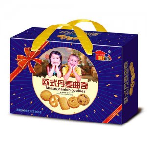 好家族欧式丹麦曲奇饼干礼盒装