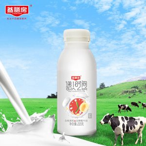 益膳房递一时间白桃果粒发酵酸牛奶