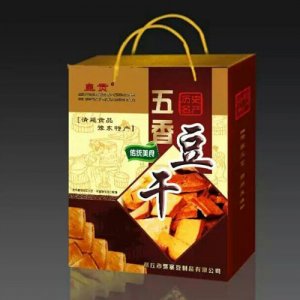 皇贡五香豆腐干礼盒红盒