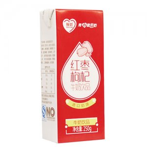 顺恩红枣枸杞奶饮品250g
