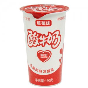 顺恩草莓味酸牛奶150ml