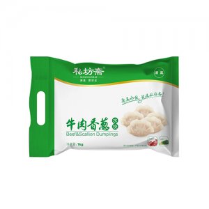私坊斋珍品牛肉香葱水饺1000g