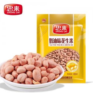 忠来奶油花生米120g