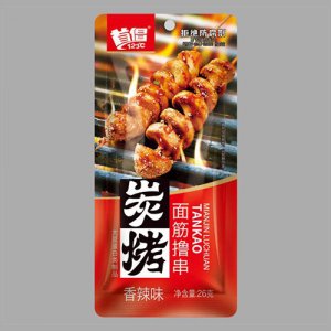首倡炭烤面筋撸串香辣味26g