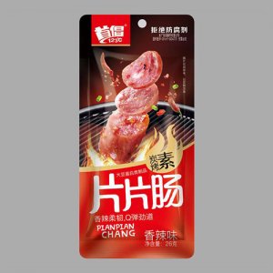 首倡炭烤素片片肠香辣味26g
