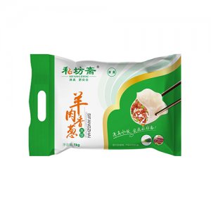 私坊斋珍品羊肉香葱水饺1000g