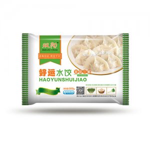 双阳好运水饺韭菜三鲜500g