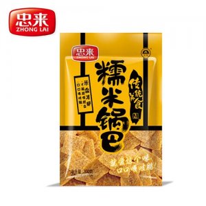 忠来糯米锅巴200g