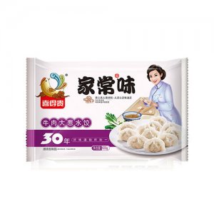 喜得贵牛肉大葱水饺400g