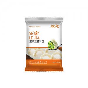 双阳乐家韭菜三鲜水饺500g