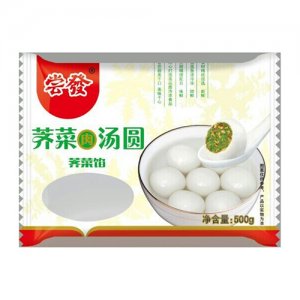 尝发荠菜肉汤圆500g