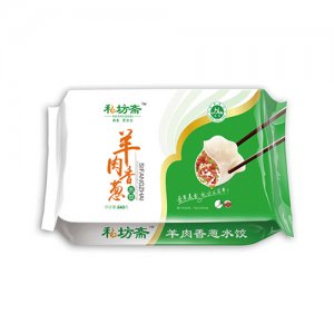 私坊斋尊品羊肉香葱水饺640g