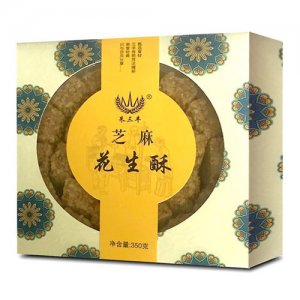 朱三丰芝麻花生酥350g