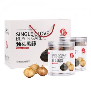 姜老大独头黑蒜150gx4罐