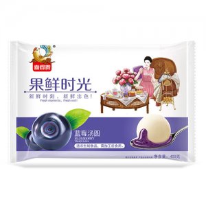 喜得贵果鲜时光蓝莓汤圆400g