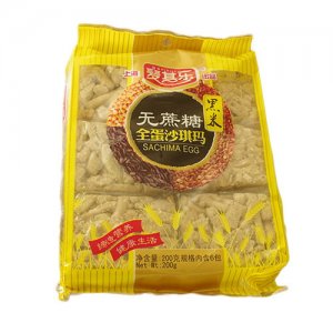 麦其乐无糖全蛋沙琪玛（黑米）