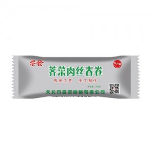 尝发荠菜肉丝春卷袋装