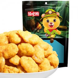 偷吃熊蟹黄豆片