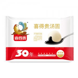 喜得贵果鲜时光黑芝麻汤圆400g