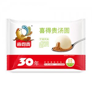 喜得贵芝麻花生汤圆400g