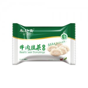 私坊斋珍品牛肉韭菜水饺450g