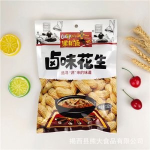 果自源卤味花生132g