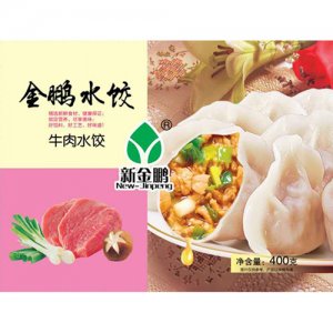 新金鹏牛肉水饺400g