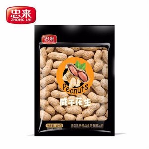 忠来咸干花生150g