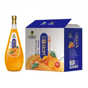 玉川果先生芒果汁饮料1500mlx6瓶