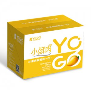 玉果先生小鲜肉芒果粒果汁饮品500mlx15瓶